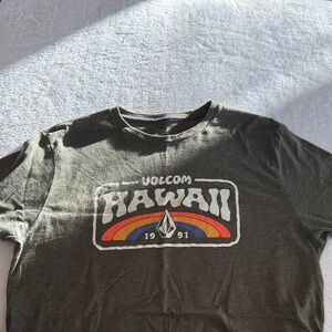 Volcom Green Hawaii Short Sleeve Tee